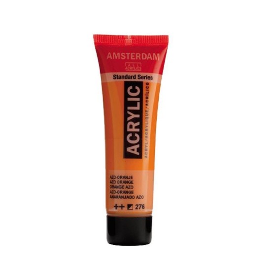 Talens amsterdam ακρυλικό χρώμα 276 azo orange 120ml Talens amsterdam ακρυλικό χρώμα 276 azo orange 120ml