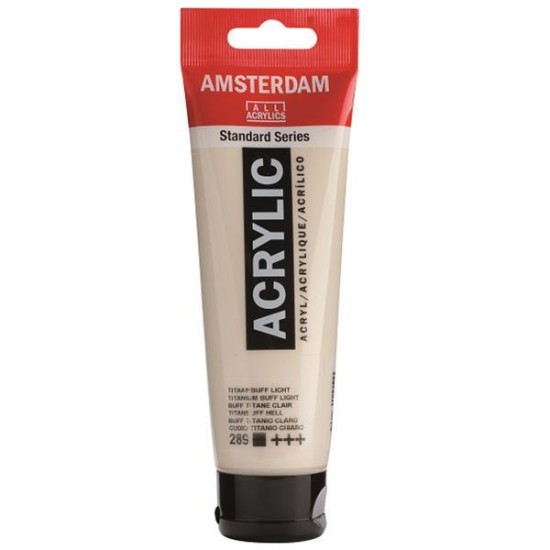 Talens amsterdam ακρυλικό χρώμα 289 titanium buff L 120ml Talens amsterdam ακρυλικό χρώμα 289 titanium buff L 120ml