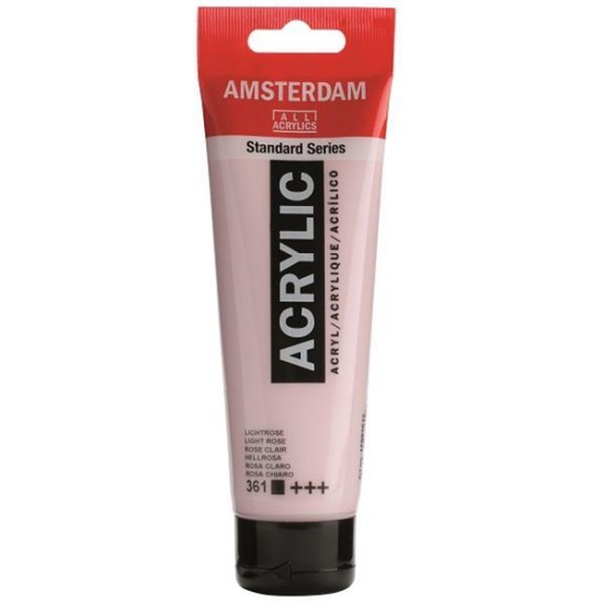 Talens amsterdam ακρυλικό χρώμα 361 light rose 120ml Talens amsterdam ακρυλικό χρώμα 361 light rose 120ml
