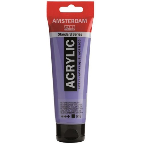 Talens amsterdam ακρυλικό χρώμα 519 ultramarine violet L 120ml Talens amsterdam ακρυλικό χρώμα 519 ultramarine violet L 120ml