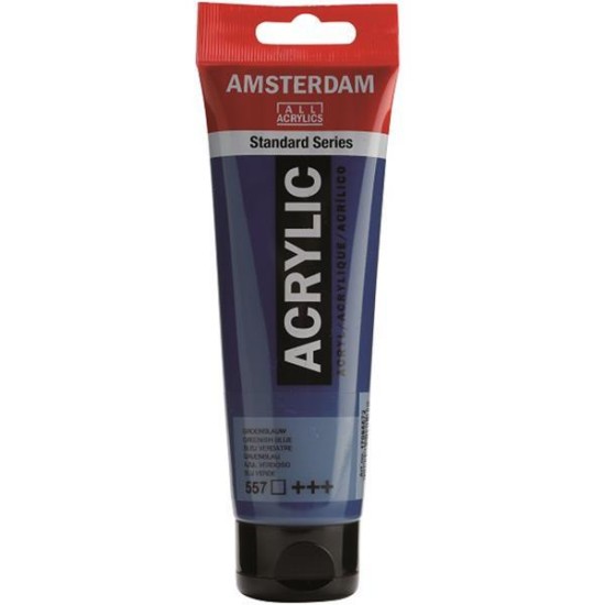 Talens amsterdam ακρυλικό χρώμα 557 green blue 120ml Talens amsterdam ακρυλικό χρώμα 557 green blue 120ml