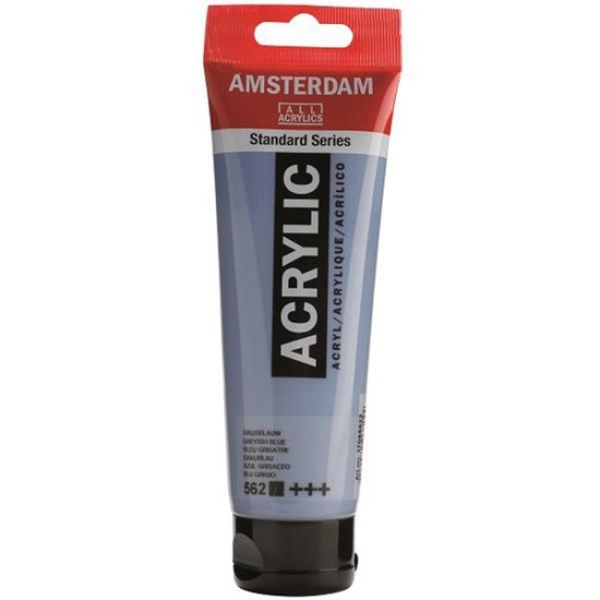 Talens amsterdam ακρυλικό χρώμα 562 grey blue 120ml Talens amsterdam ακρυλικό χρώμα 562 grey blue 120ml