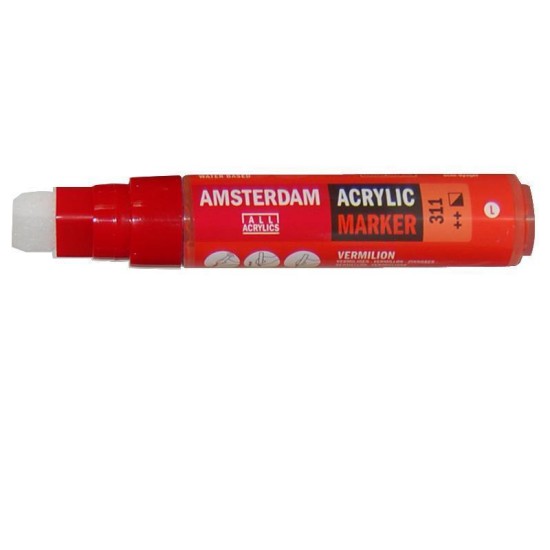 Talens amsterdam marker 311 vermillion large Talens amsterdam marker 311 vermillion large