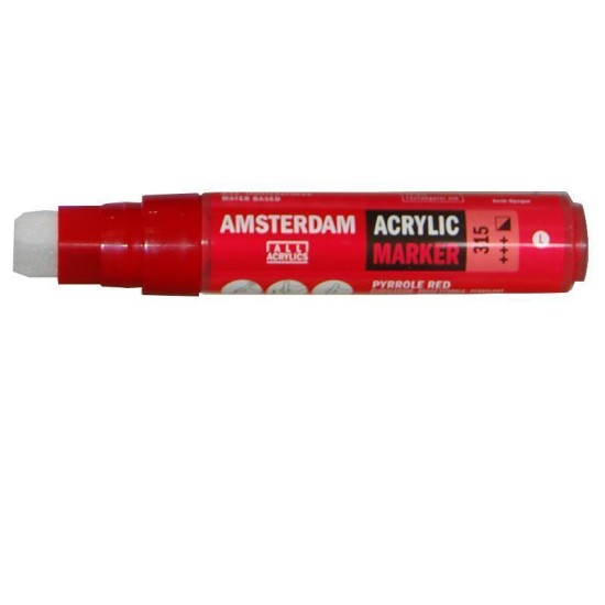 Talens amsterdam marker 315 pyrrole red large Talens amsterdam marker 315 pyrrole red large