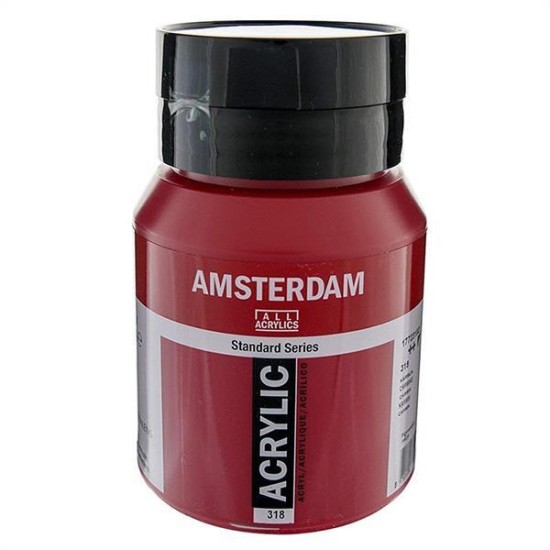 Talens amsterdam ακρυλικό χρώμα 318 carmine 500ml Talens amsterdam ακρυλικό χρώμα 318 carmine 500ml