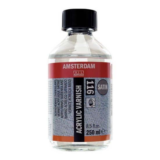 Talens amsterdam acrylic varnish Satin 116 250ml. Talens amsterdam acrylic varnish Satin 116 250ml.