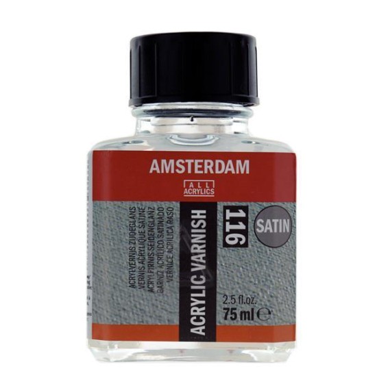 Talens amsterdam acrylic varnish Satin 116 75ml. Talens amsterdam acrylic varnish Satin 116 75ml.