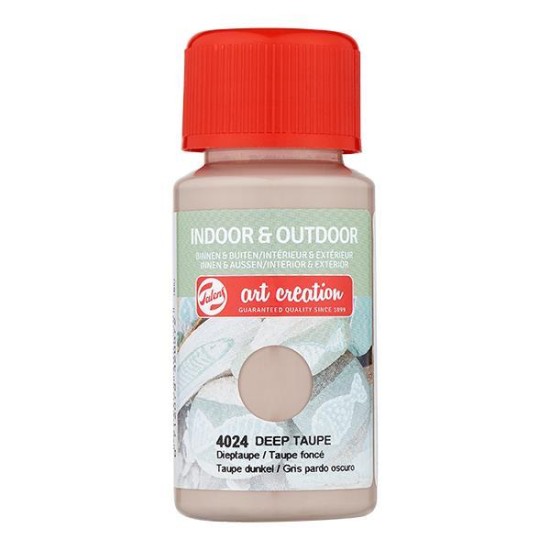 Talens χρώμα indoor/outdoor 4024 deep taupe 50ml Talens χρώμα indoor/outdoor 4024 deep taupe 50ml