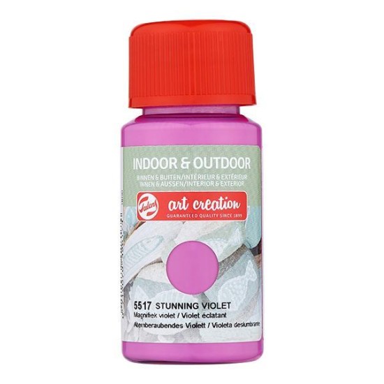 Talens χρώμα indoor/outdoor 5517 stunning violet 50ml Talens χρώμα indoor/outdoor 5517 stunning violet 50ml