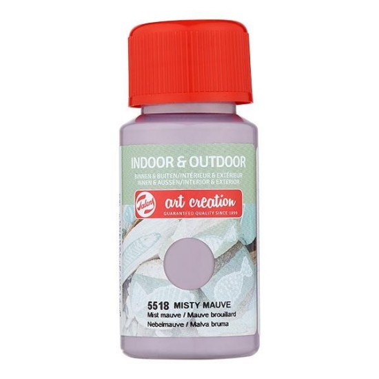 Talens χρώμα indoor/outdoor 5518 misty mauve 50 ml Talens χρώμα indoor/outdoor 5518 misty mauve 50 ml