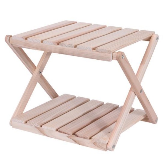 Τραπεζάκι βοηθητικό Nextdeco 2 επιπέδων ξύλινο 38,5x31xY32,5εκ. Τραπεζάκι βοηθητικό Nextdeco 2 επιπέδων ξύλινο 38,5x31xY32,5εκ.