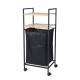 Καλάθι απλύτων Nextdeco με 2 ράφια 40lt Y89,5x38x32,5εκ. Καλάθι απλύτων Nextdeco με 2 ράφια 40lt Y89,5x38x32,5εκ.
