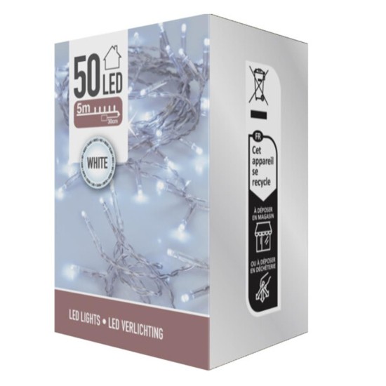 50 λαμπάκια led λευκό φως με μπαταρίες 50 λαμπάκια led λευκό φως με μπαταρίες