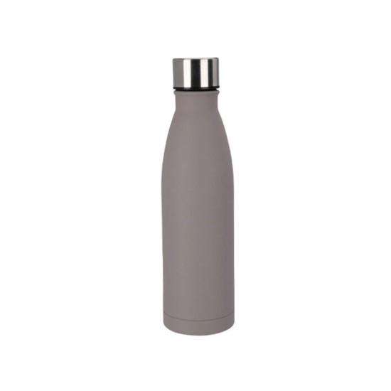 Ανοξείδωτος θερμός με διπλά τοιχώματα 500ml. γκρι Ανοξείδωτος θερμός με διπλά τοιχώματα 500ml. γκρι