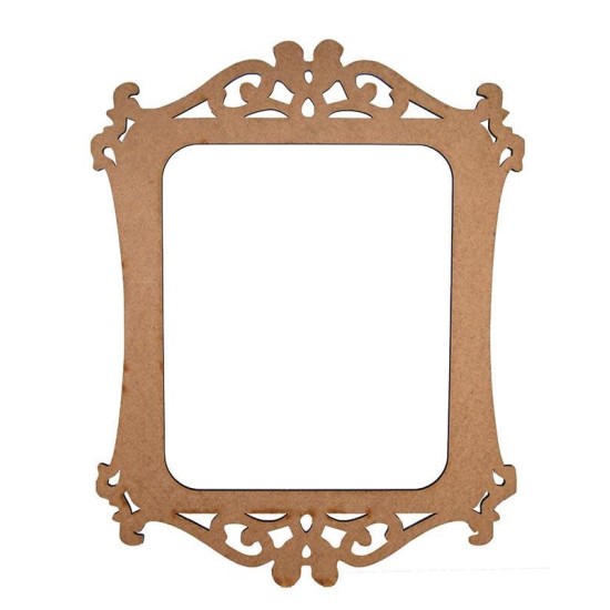 Κορνίζα ξύλινη mdf 495x390x6χιλ. Κορνίζα ξύλινη mdf 495x390x6χιλ.