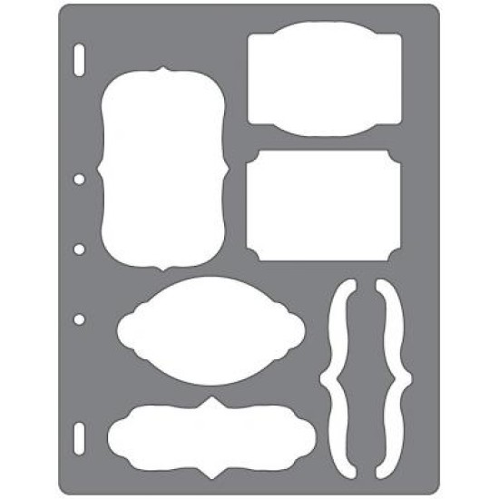 ShapeTemplate - αγκύλες & ετικέτες ShapeTemplate - αγκύλες & ετικέτες